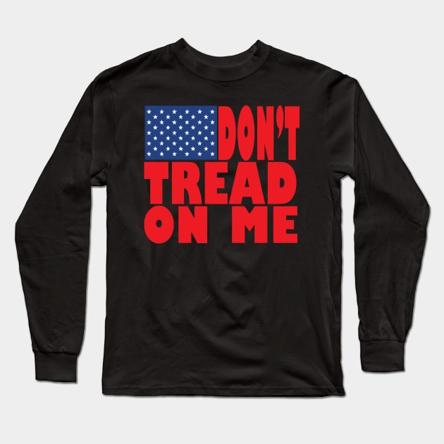 dont tread on me Long Sleeve T-Shirt by teestaan